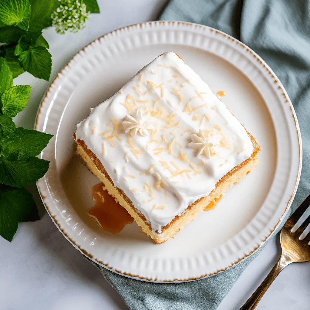 Torta tres leches